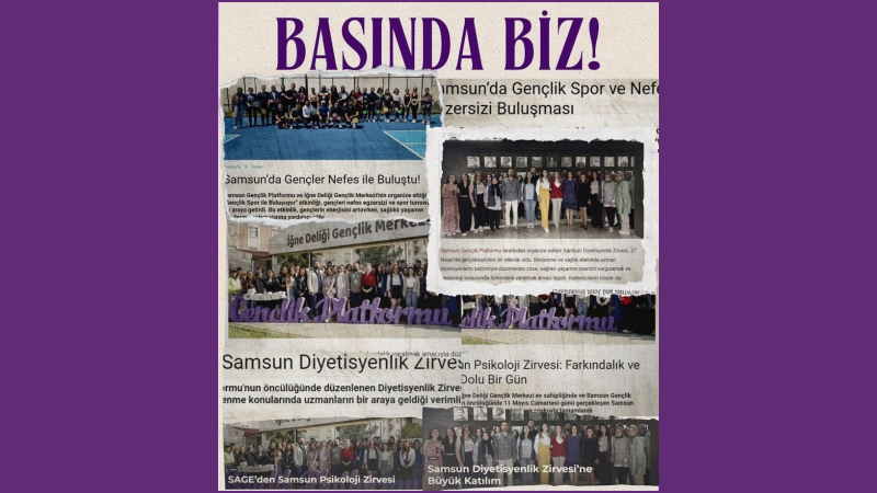 Samsun Gençlik Platformu Basında Yer Aldı!