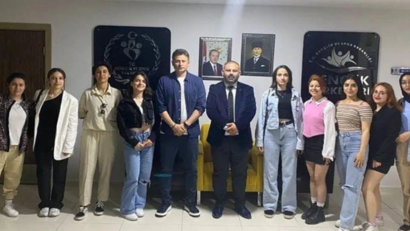 Atakum Gençlik Merkezi Müdürü Salih Bey’e Ziyaret