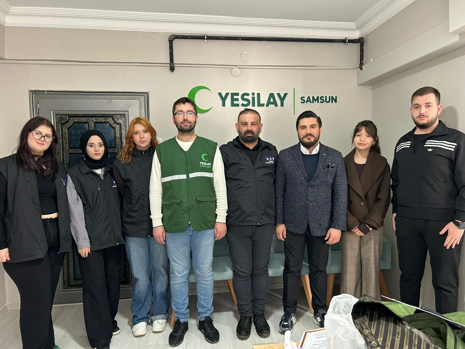 Samsun Gençlik Platformu’ndan Yeşilay’a Anlamlı Ziyaret